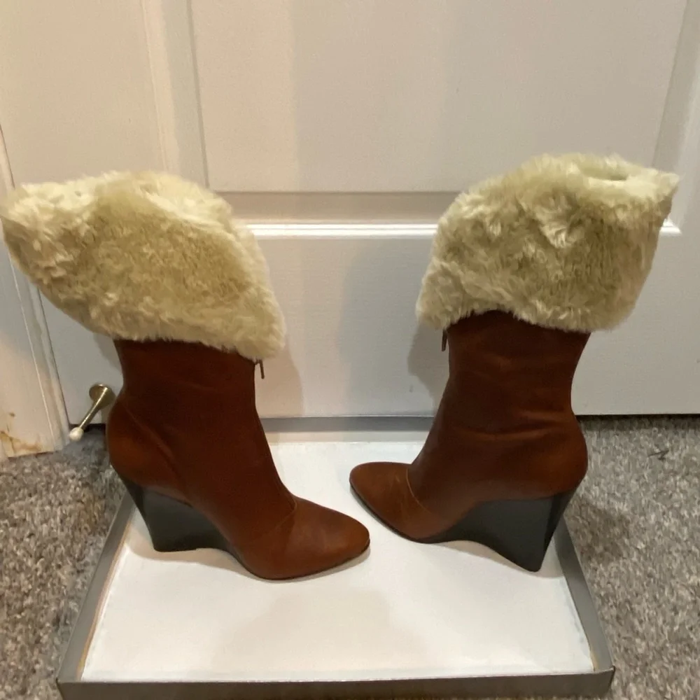 Brand New Jessica Simpson Wedge Boot-Faia-$130 - Picture 1 of 7